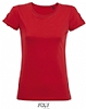 Camiseta Algodon Biologico Mujer Milo Sols - Color Rojo
